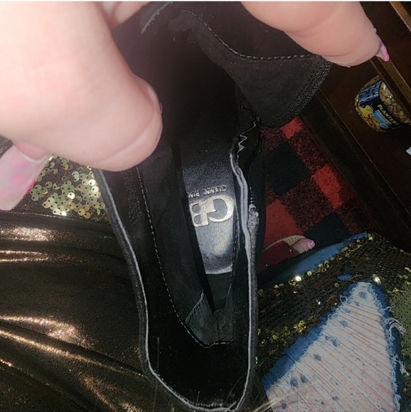 🍁🍂Gianni bini sequin mermaid heel boots size 11 - Picture 6 of 7